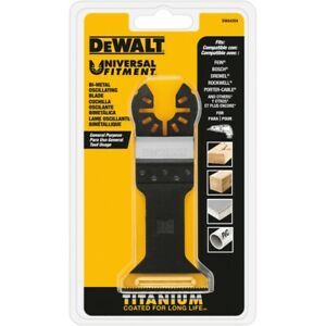 DeWalt 1-3/4 in.   S Titanium Wood with Nails Oscillating Blade For  1 pc
