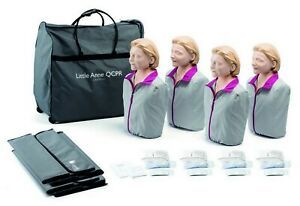 Laerdal Little Anne QCPR Manikin 4 Pack New