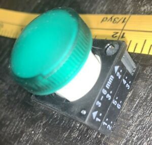 Siemens 3SB3001-6CA40 Green Pilot Light / Indicator Operator Head 22mm