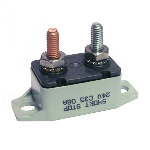 Short stop 24v 8a circuit breaker, plastic body, auto reset for sale