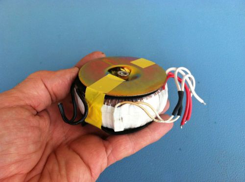 Toroidal Power Transformer 120V,   14.9 + 14.9 VAC