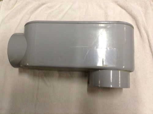 Scepter 077550 SLB100S Conduit Body 4&#034; PVC Access Fitting Type LB New