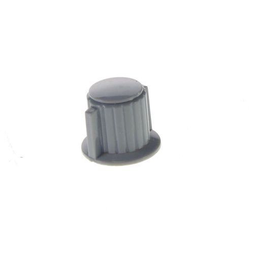 2 x Wave-band Rotary KDJ25-20-6J Rotary Knob Hat Plastic Rotate &amp; Ear Type Grey