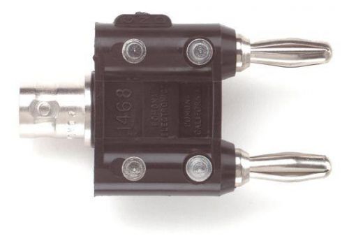 Pomona 1468 Isolation Adapter BNC (F) To Double Banana Plug