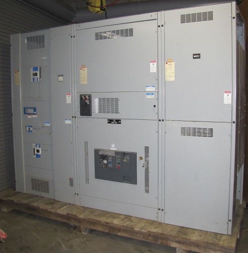 CUTLER HAMMER POW-R-LINE 4000A 4000 AMP 480/277V SWITCHBOARD BREAKER PANELBOARD