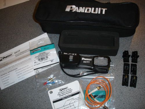 Panduit OCTT Termination Tool for OptiCam Connectors + BONUS Lots of extras!