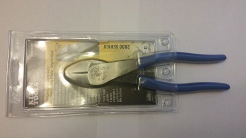 KLEIN TOOLS HIGH-LEVERAGE HEAVY-DUTY DIAGONAL-CUTTING PLIERS