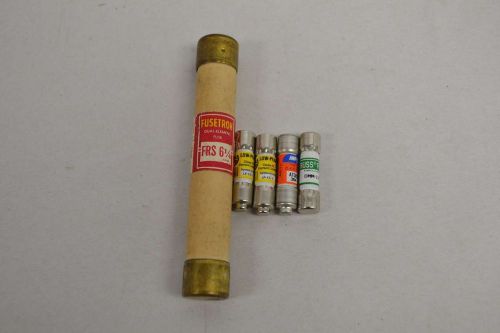 Lot 5 new bussmann assorted dmm-11a lp-cc-7 atqr30 frs6-1/4 fuse d354295 for sale