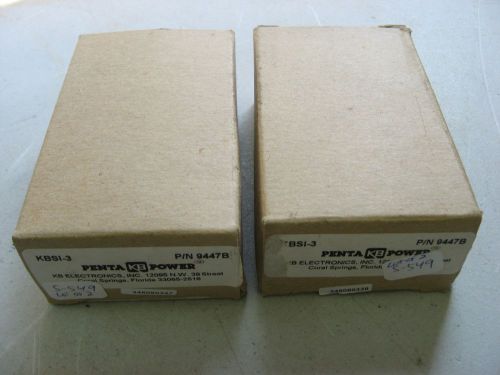 NEW* KB ELECTRONICS SI-3 ISOLATED INPUT KBCC-R / KBPB CONTROLS KBSI-3 *LOT OF 2*