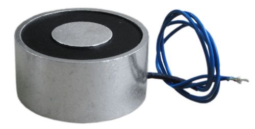 176 LB (80kg) Electric Lifting Magnet Electromagnet Solenoid Lift Holding 65mm