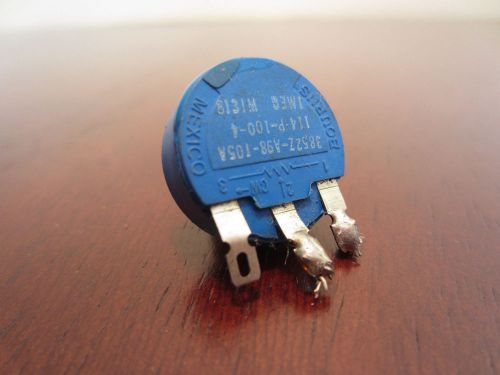 Bourns 3852Z-A98-105A 114-P-100-4 1 MEG Potentiometer