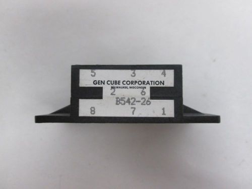 NEW GEN CUBE B542-26-Y3 RECTIFIER D320966