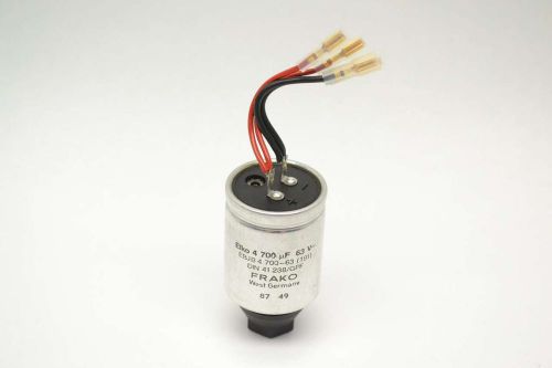 New frako ebjb 4 700-63 din 41 238/gpf 63v-dc 4700uf capacitor b403857 for sale