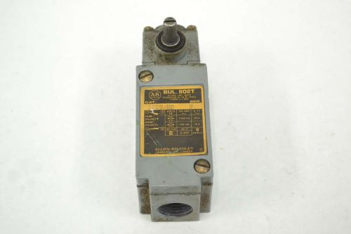 ALLEN BRADLEY 802T-HP OILTIGHT LIMIT TYPE 4 SWITCH SER F 600V-AC 60A AMP B365598