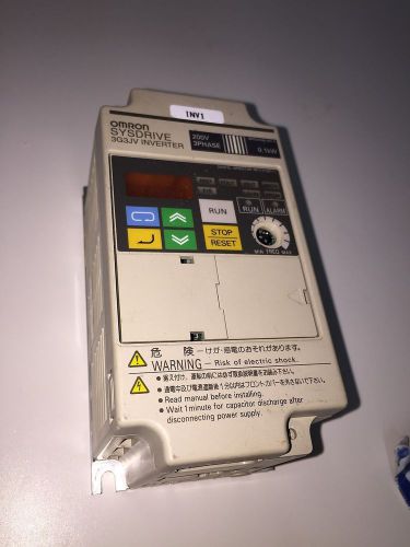 OMRON 3G3JV-A2001 INVERTER DRIVE