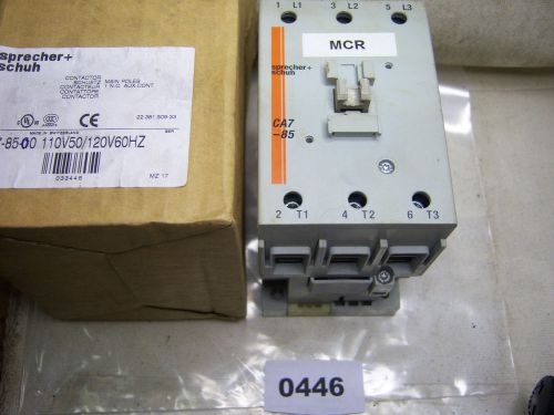 (0446) Sprecher + Schuh Contactor CA7-85-00