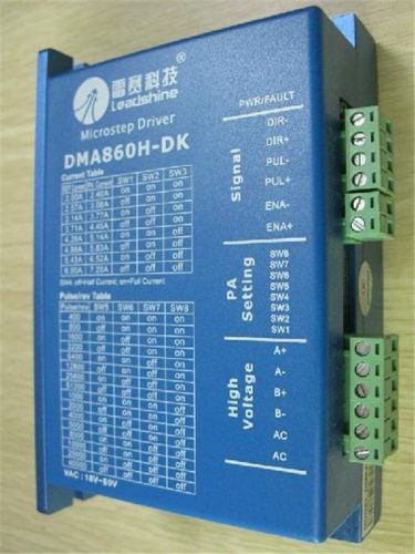 Leadshine 2 phase digital stepper drive dma860h-dk 24-80dcv 7.2a original new for sale