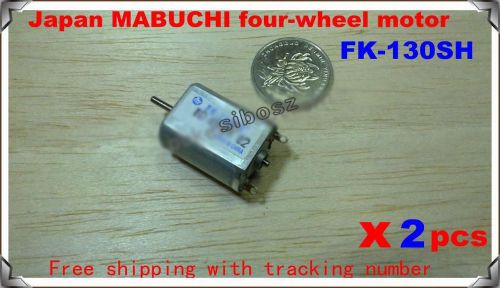 2 pcs x SIBO-FK-130SH Motor Japan MABUCHI four-wheel motor