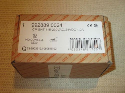 Weidmuller Switchmode Power Supply - 992889 0024  (NIB)