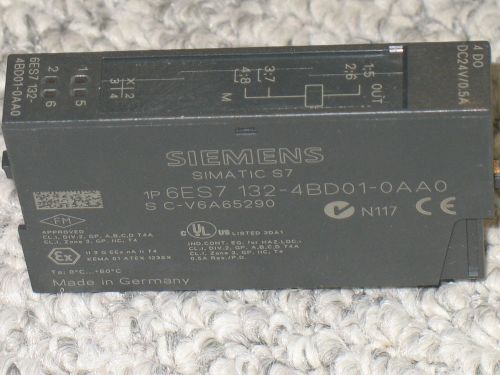 **NEW** Siemens Simatic 6ES7 132-4BD01-0AA0 Digital Output Module