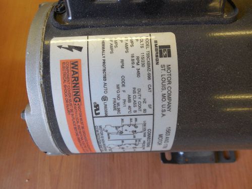 Emerson  Electric Motor Part# T55CXBMZ-966