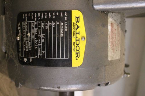 Baldor Indrustrial Motor L1410T 5hp 184T 36E02W849 230volts