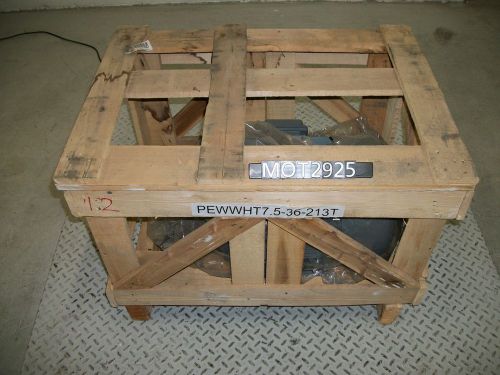 New worldwide 7.5 hp pewwht7.5-36-213t 213t frame motor (mot2925) for sale