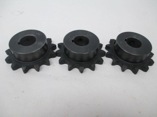 LOT 3 NEW TSUBAKI H60B13F-1 1 IN ID CHAIN SPROCKET D303361