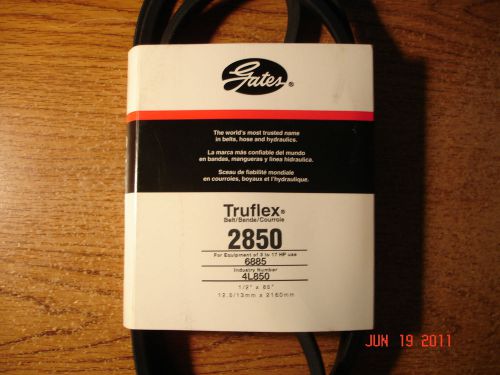 GATES 2850 INDUSTRY # 4L850 TRUFLEX BELT