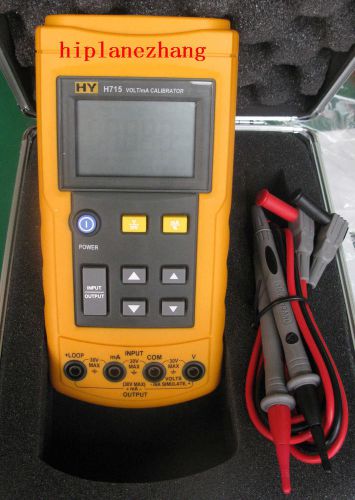 Hi-Accuracy 0.02% Voltage Current Source 0-24mA 10V Process Loop Calibrator H715