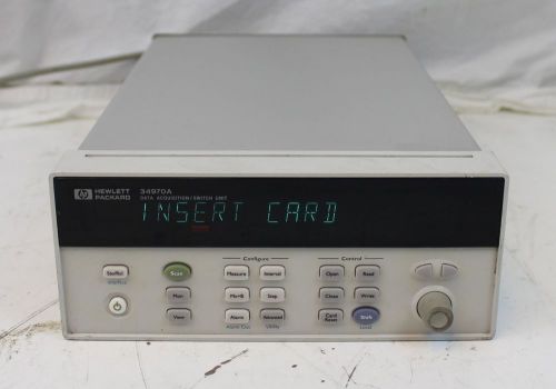 HP 34970A Data Acquisition / Switch Unit Agilent