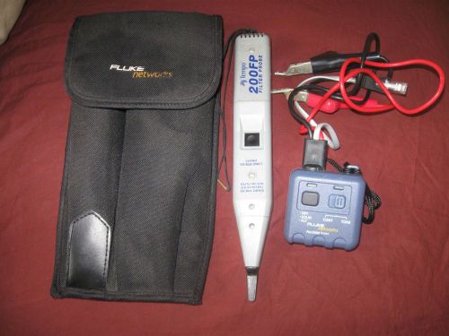 Fluke Networks 26000900 Analog Tone Probe Pro3000 Series case sweet condition