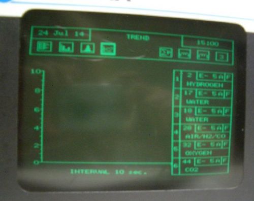 SPECTRA VACSCAN PLUS LM63 GAS ANALYZER CONTROLLER MODULE