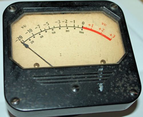 Model 802 Weston Electric VU Meter