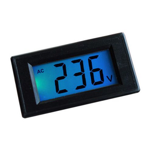 80v-500v ac lcd digital voltage volt panel meter voltmeter 79*43*25mm backlight for sale