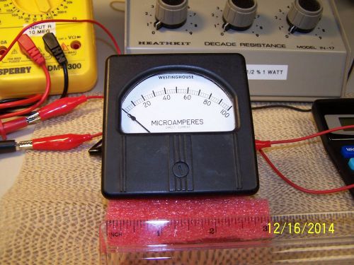 Westinghouse 0-100 ua dc meter