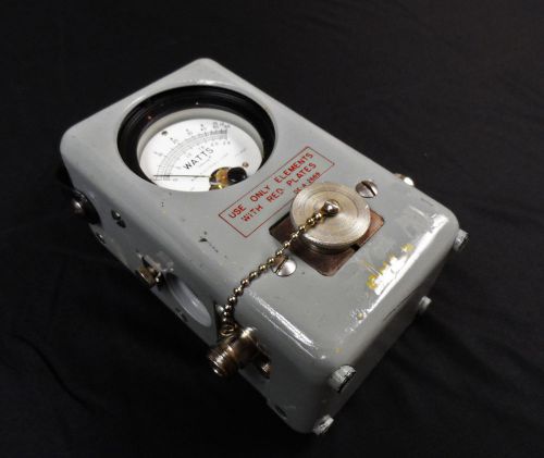 Bird Watt Meter 50 Ohm Thruline Serial Number 30