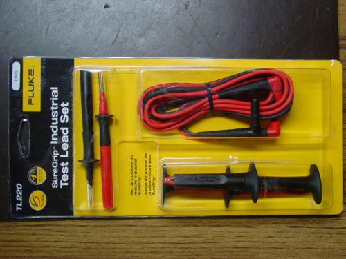 FLUKE TL220 SureGrip™ Industrial Test Lead Wire Probe NEW!!!