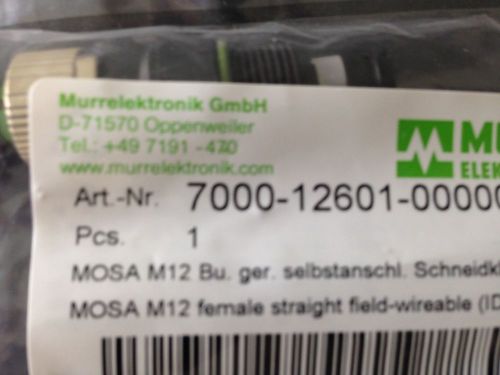 Murr Elektrik 7000-12601 Female Connector Set of 5