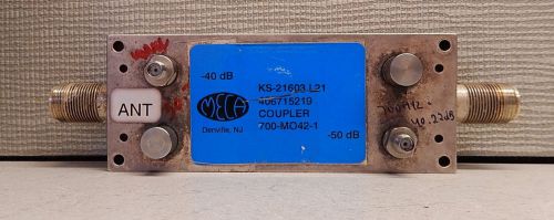 Meca KS-21603L21 Directional Coupler 700-MO42-1   N(f/f) 322