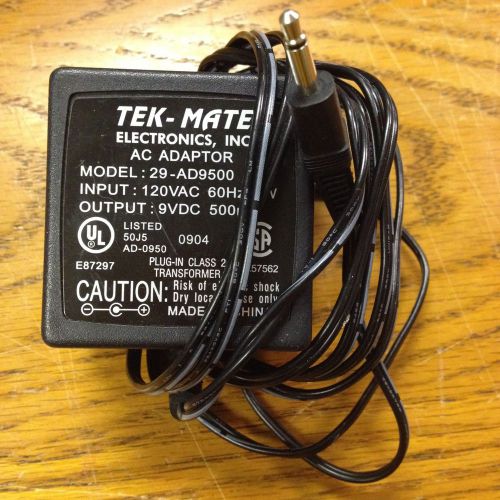 TEK-MATE 29-AD9500 - AC ADAPTER