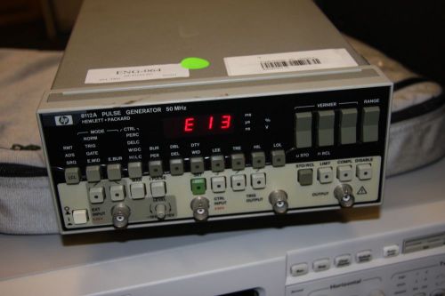 HP Agilent 8112A Pulse Generator