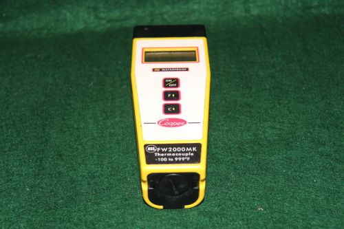 Cooper thermocouple fw2000mk thermometer nsf for sale