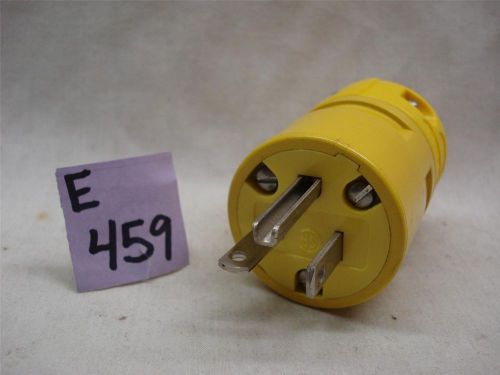 Woodhead connector plug,  125 volt,  20 amp,  2 pole for sale