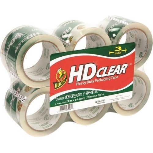 SHURTECH 307352 DUCK 3&#034; HIPERFORMPCKGNGTAPE6PK