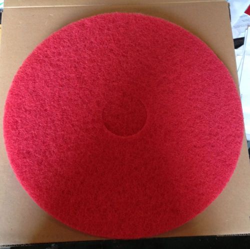 GLIT MICROTRON RED 17&#034; FLOOR BUFFING POLISHING PAD