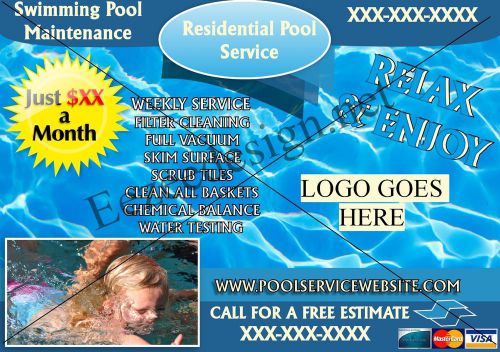 Craigslist Flyer - Pool Maintenance