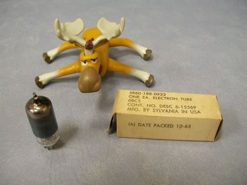 Sylvania 6BC5 Vacuum Tube  Military Packed 10/1965