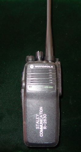 Motorola XPR6300 Mototrbo UHF Portable Two Way Radio 403-470Mhz Digital / Analog