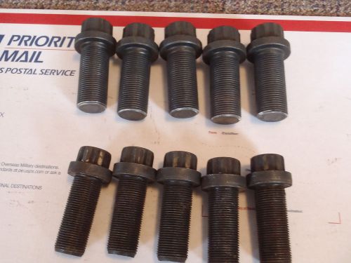 (10) STAR HEAD BOLTS (5) 1-1/16&#034; DIA. X 2-1/2&#034; &amp; (5) 15/16&#034; DIA X 2-1/2&#034;